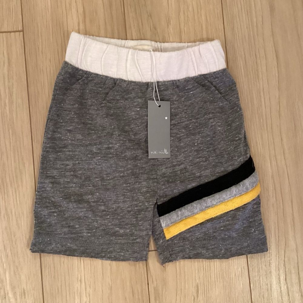 NWT Miki Miette Brand Little Boys 12 Months Shorts